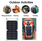 Solarpanel für Elektro Geräte - Camping & Wandern