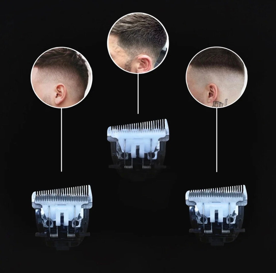 Fade Trimmer mit Docking-Station - 4h Akkulaufzeit