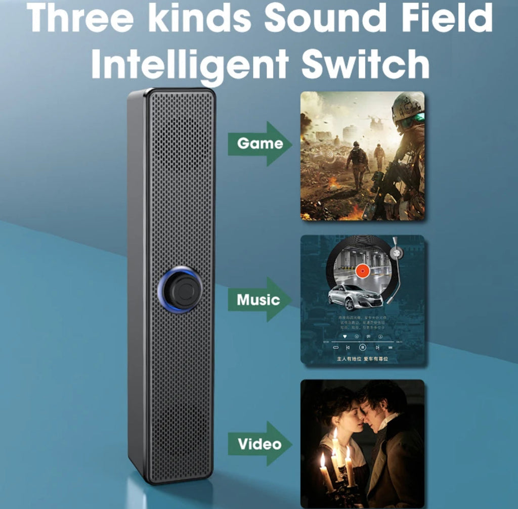 Bluetooth Sound Anlage mit 360° Surround Sound