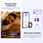 Premium Fitness Smart Ring - Gesundheitsüberwachung 24/7