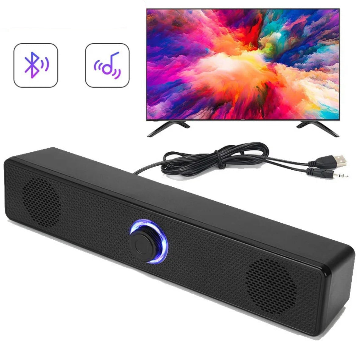 Bluetooth Sound Anlage mit 360° Surround Sound