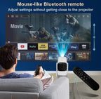 Akku Betriebener Smart Beamer UHD Projektor - Portables Heimkino