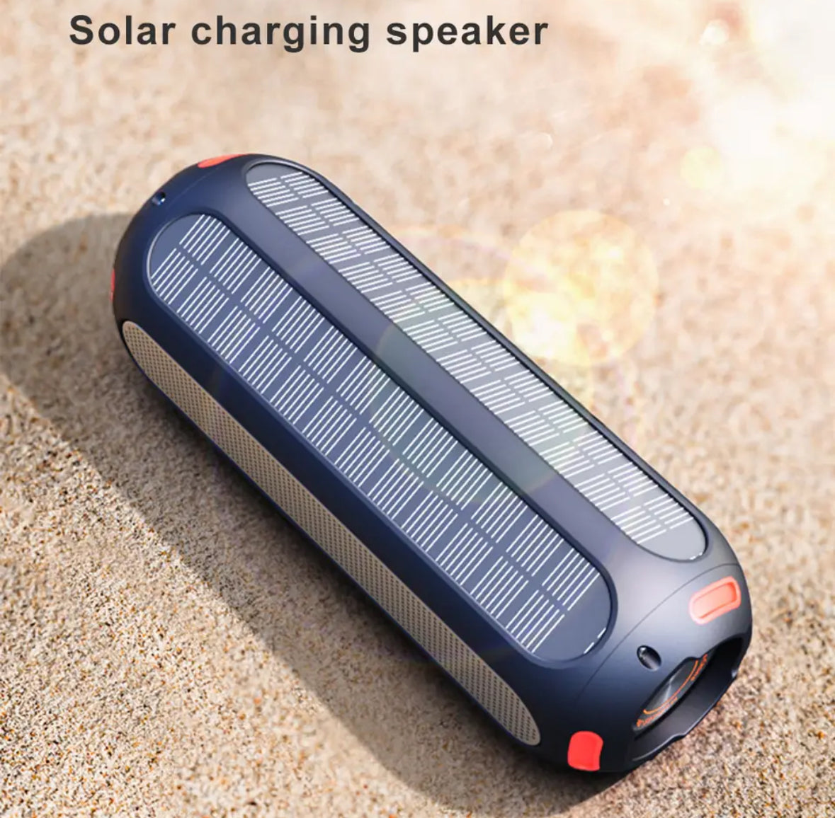 Solar Bluetooth Lautsprecher mit RGB Beleuchtung - 15h