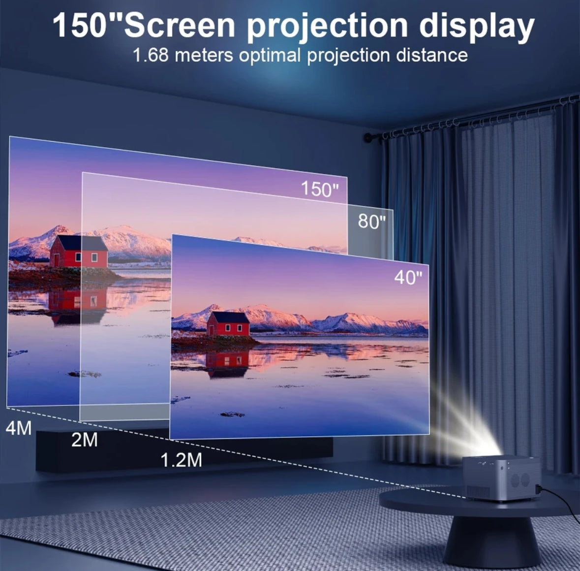 HY320 Smart UHD Beamer 4K - Android 11.0