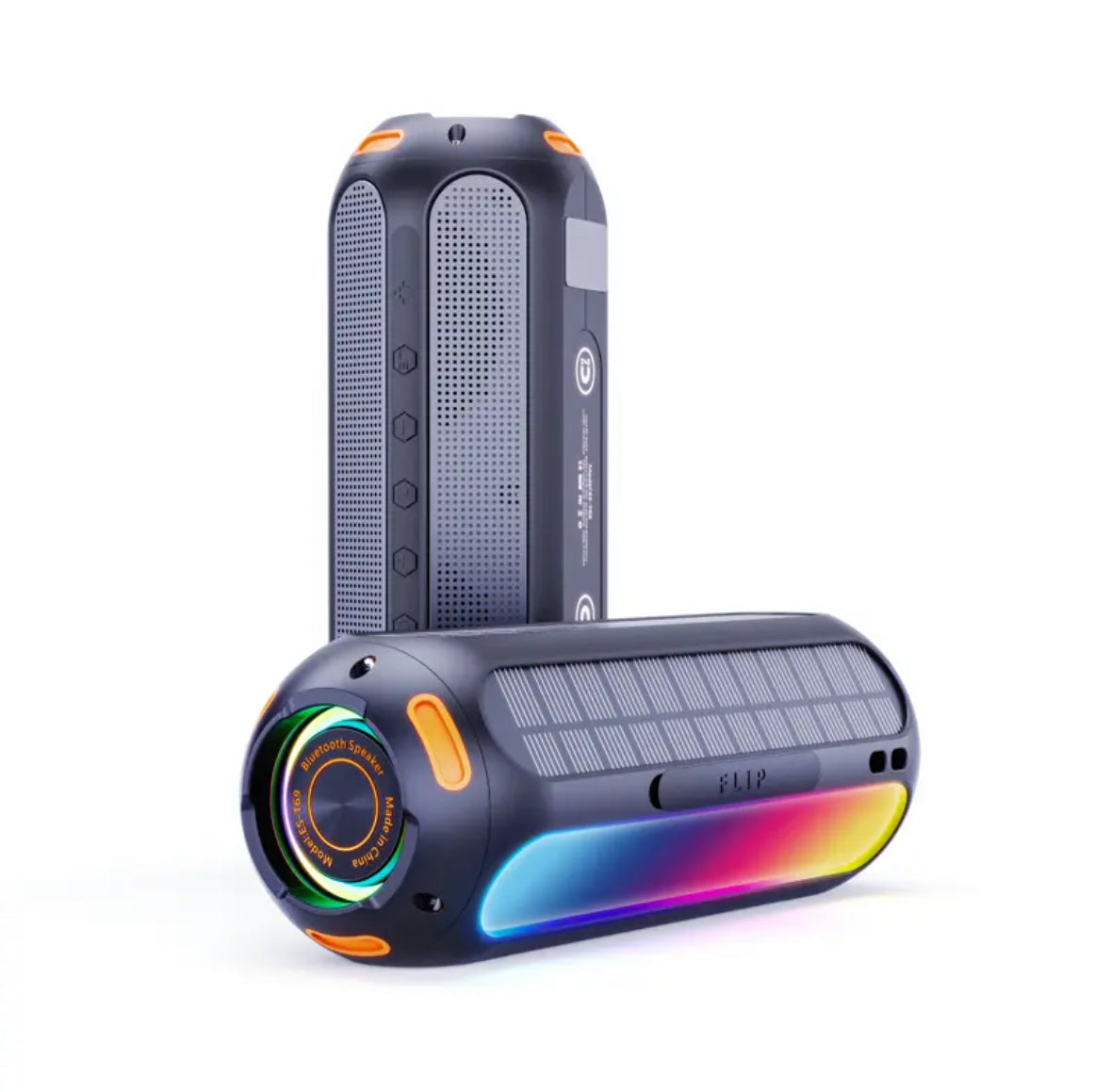 Solar Bluetooth Lautsprecher mit RGB Beleuchtung - 15h