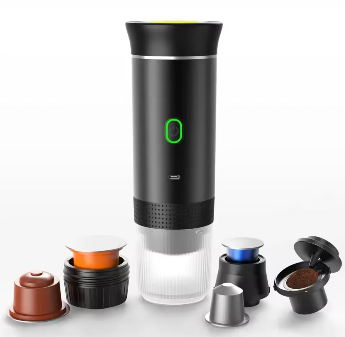 Mobile Kaffeemaschine mit Heizfunktion - Perfekter Kaffee unterwegs