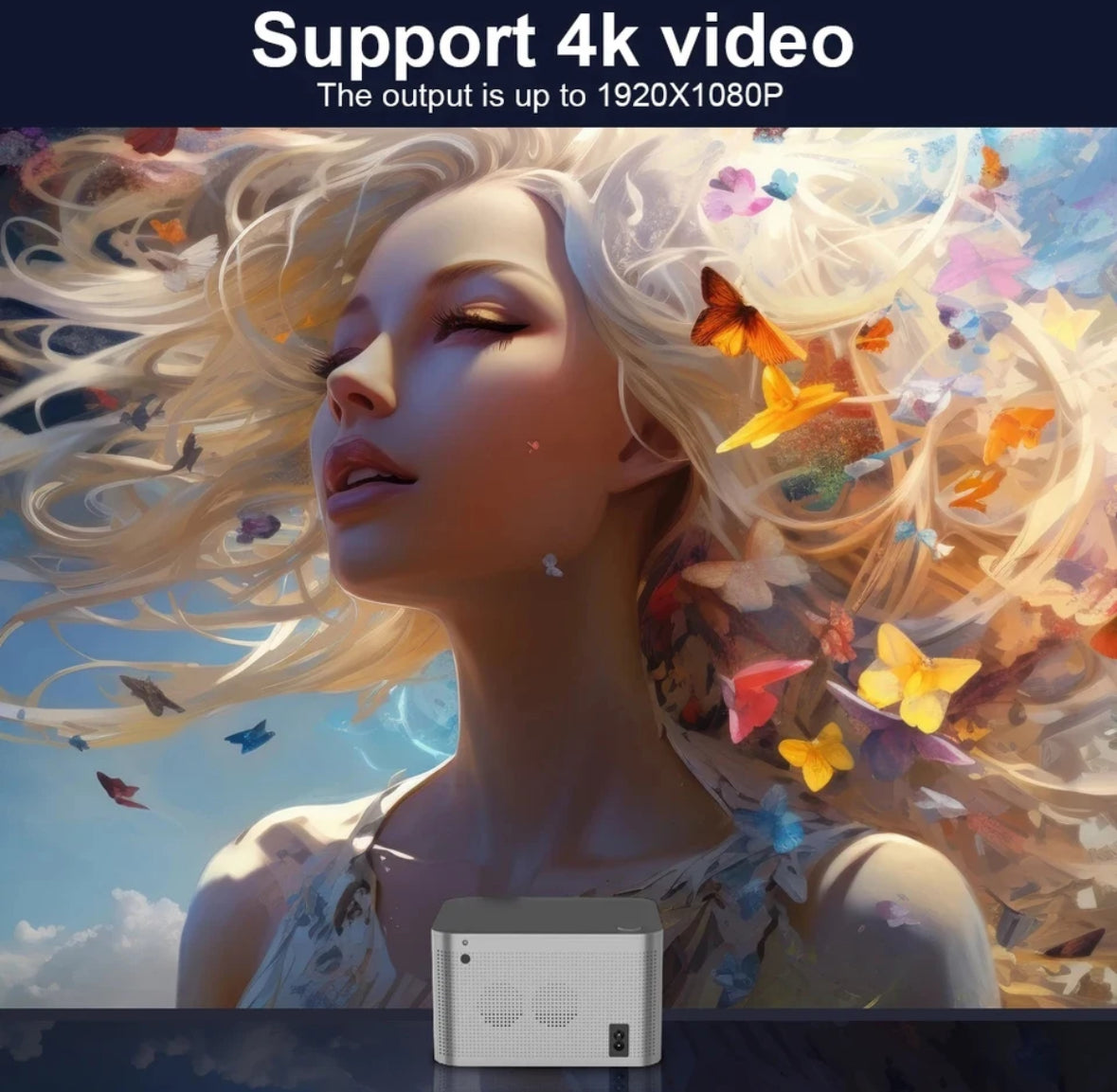 HY320 Smart UHD Beamer 4K - Android 11.0