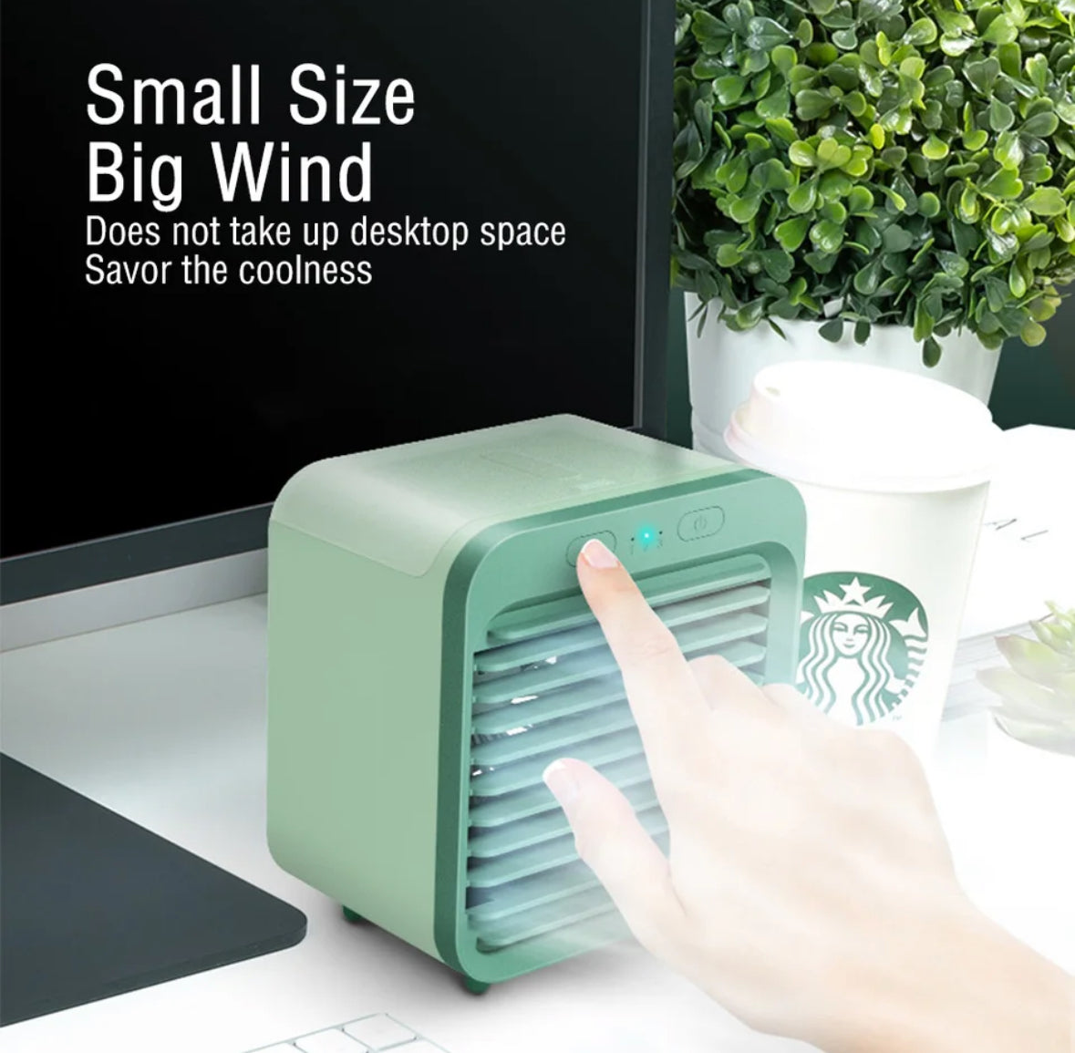 Tragbarer Mini Kühlventilator für Desktop
