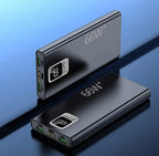 66W Schnelllade Power Bank mit Taschenlampe