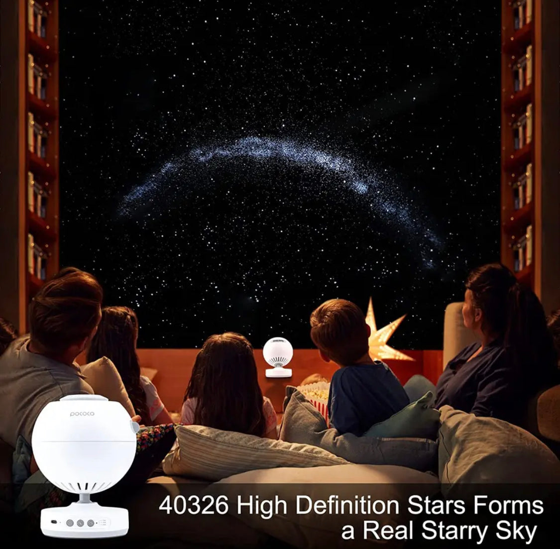 UHD Universum Projektor mit 360° Drehfunktion