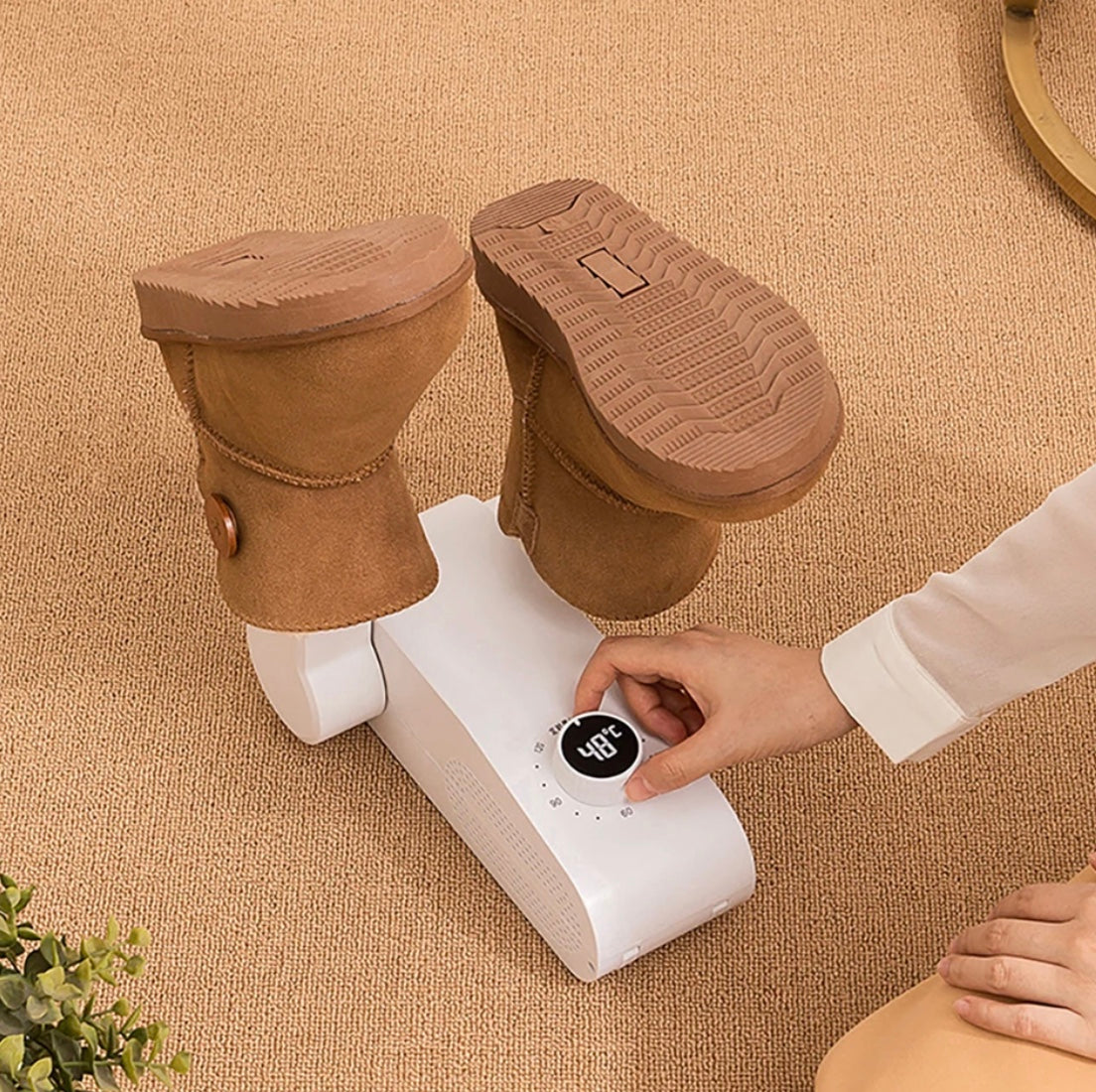 Smart Schuhtrockner mit Aktivkohlefilter