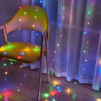 LED Vorhang mit 8 Lichtmodi und Fernbedienung