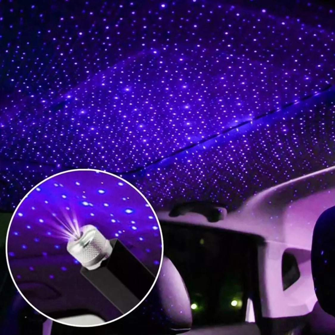 USB LED Sternenhimmel Projektor für Auto und Zuhause