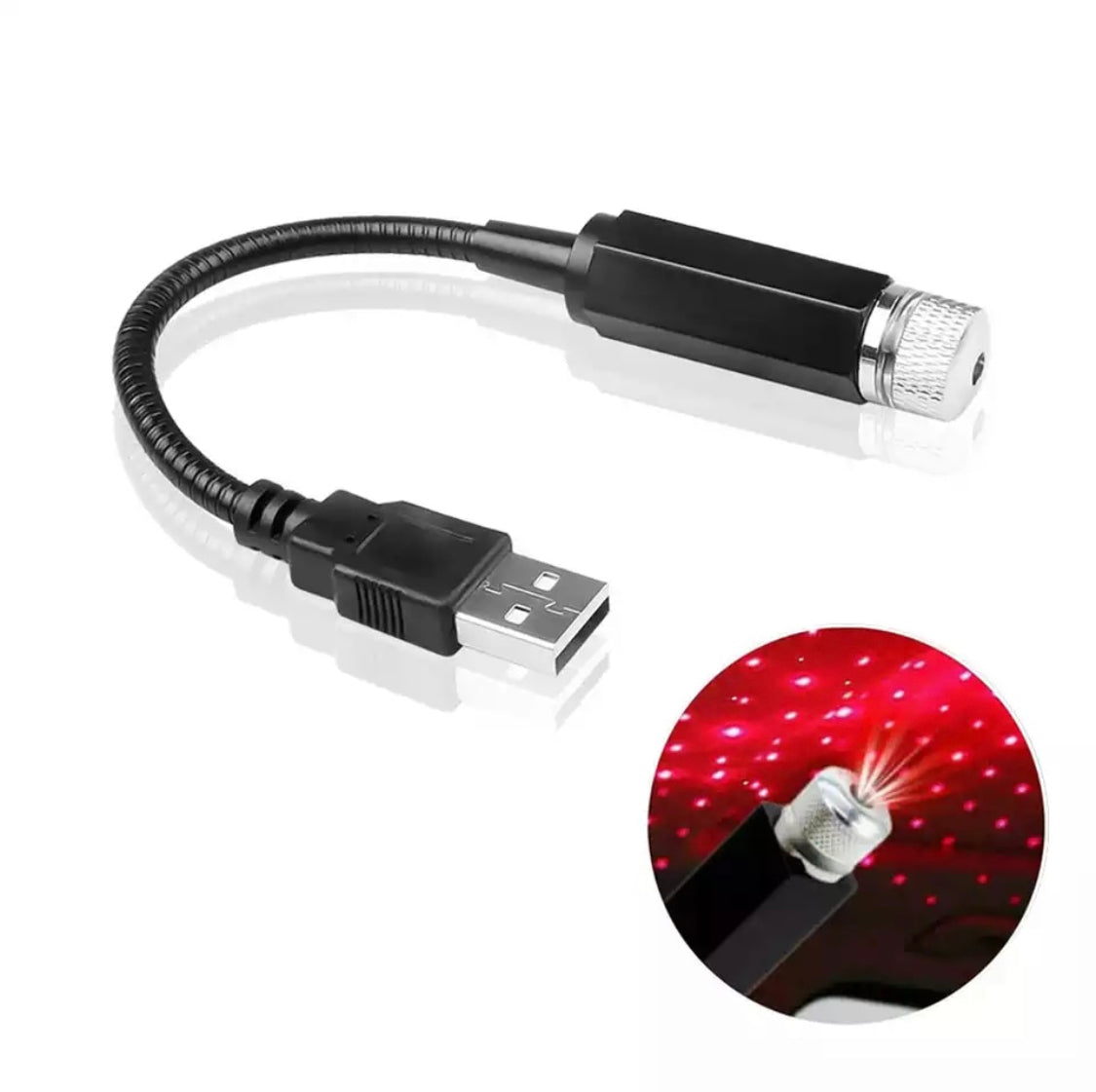USB LED Sternenhimmel Projektor für Auto und Zuhause