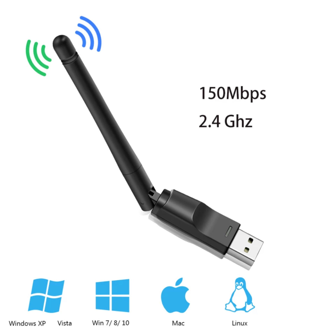 USB WiFi Erweiterungs Antenne - Verstärkte Internetverbindung