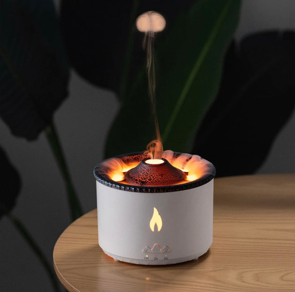 Vulkan Luftbefeuchter - Aromatherapie & Raumklima Verbesserung