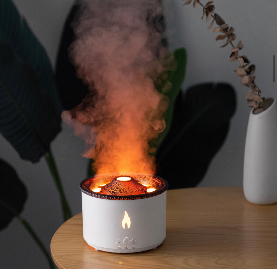 Vulkan Luftbefeuchter - Aromatherapie & Raumklima Verbesserung