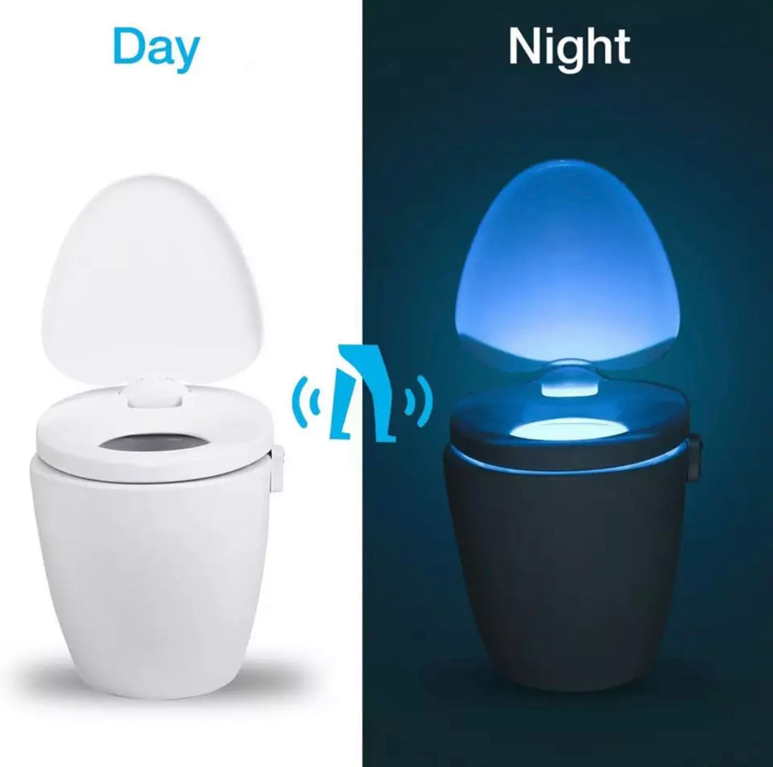 LED Toiletten Nachtlicht mit Bewegungsmelder
