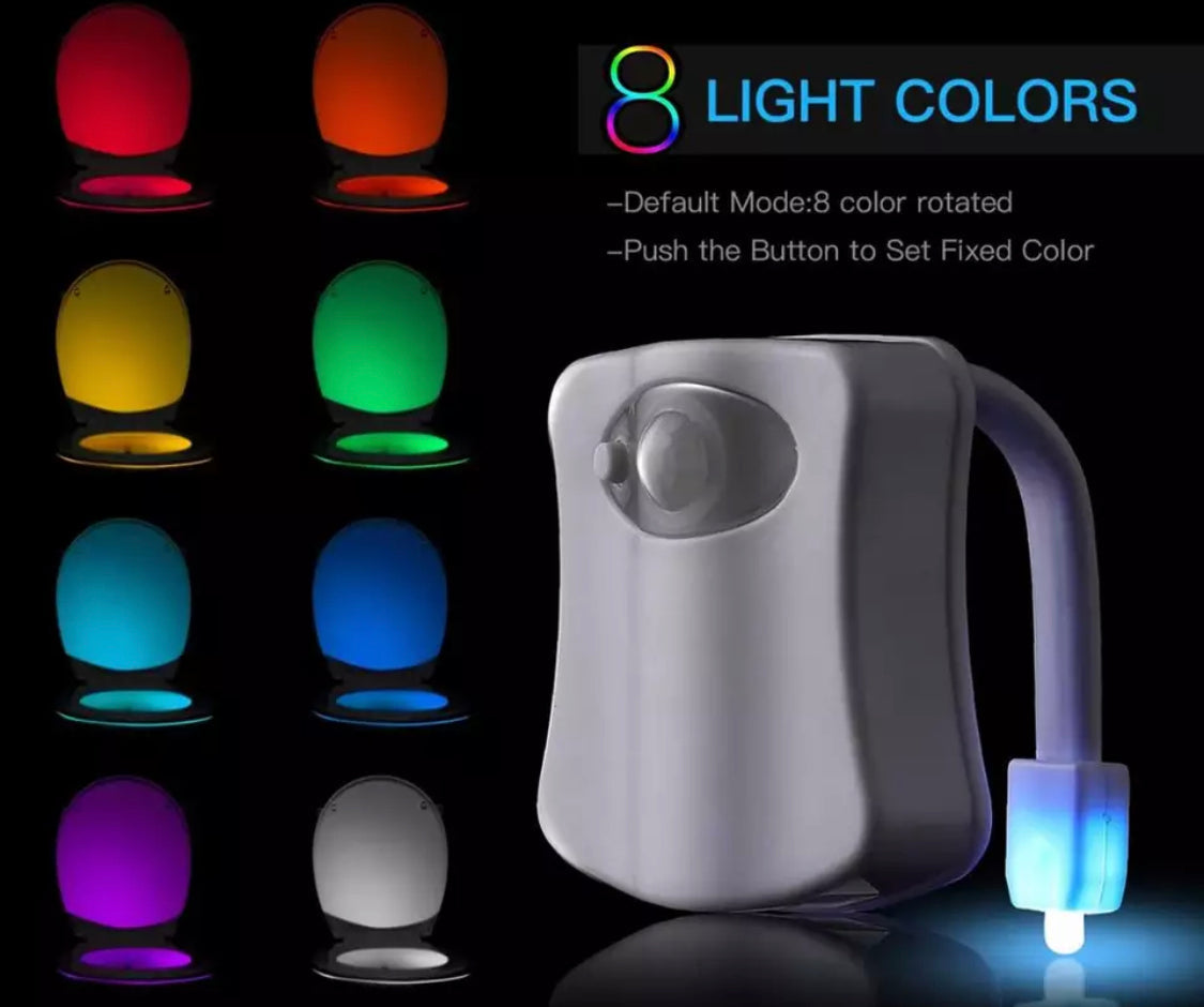 LED Toiletten Nachtlicht mit Bewegungsmelder