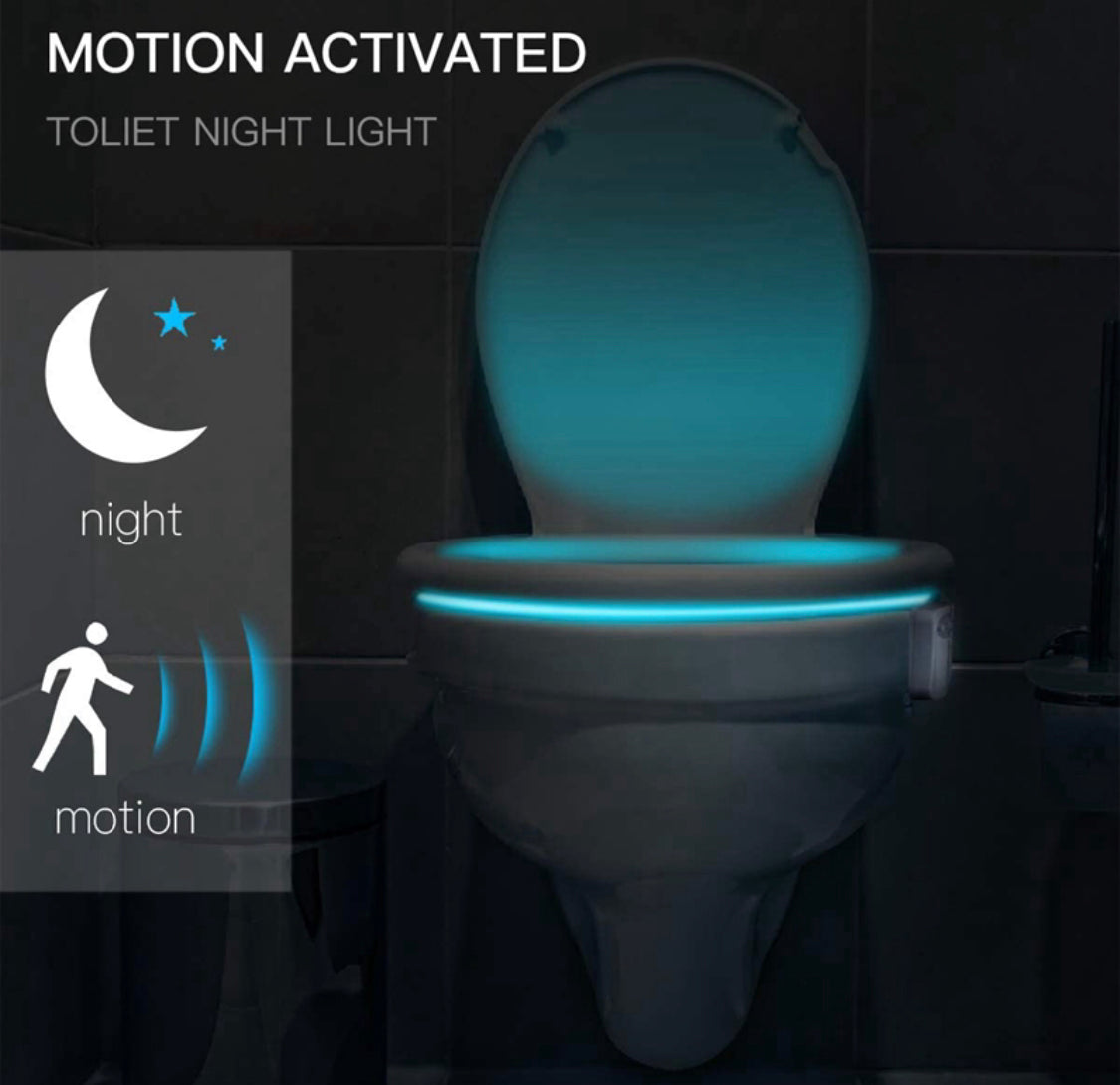LED Toiletten Nachtlicht mit Bewegungsmelder