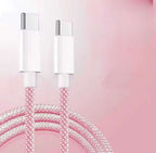 USB-C zu USB-C Kabel - Strombude.ch Rosa