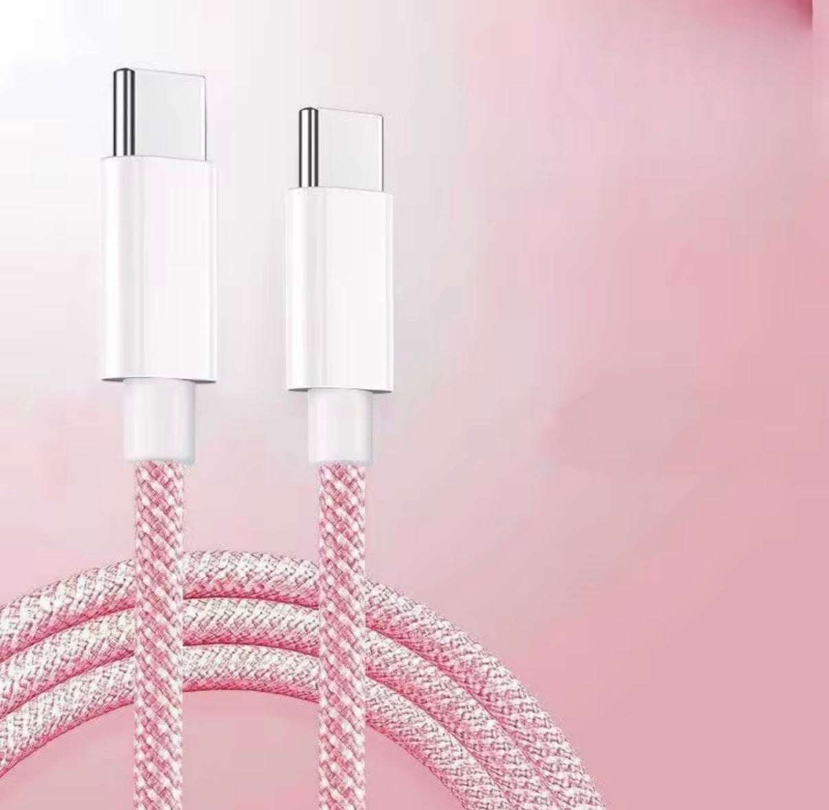 USB-C zu USB-C Kabel - Strombude.ch Rosa