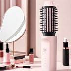 Elektrischer Haarkamm - 2-in-1 Glätten & Locken für lockiges Haar