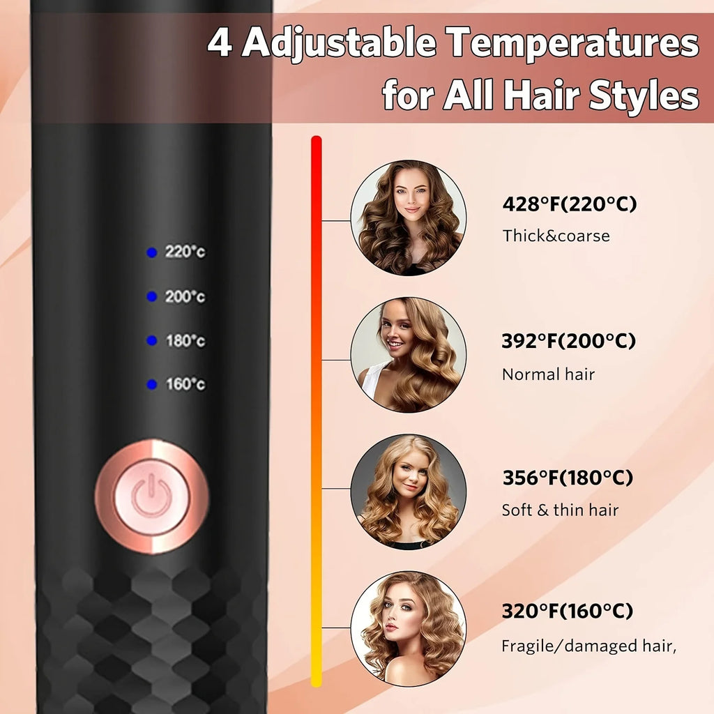 Automatischer Lockenstab - Keramik Rotating Air Curler Magic Hair Styler