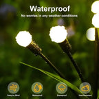 Solar Glühwürmchen – 10x LED Glühwürmchen-Effekt, IP65 Wasserdicht, RGB & Warmweiß - Strombude.ch RGB / 10LED 1PCS