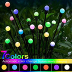 Solar Glühwürmchen – 10x LED Glühwürmchen-Effekt, IP65 Wasserdicht, RGB & Warmweiß - Strombude.ch RGB / 10LED 1PCS