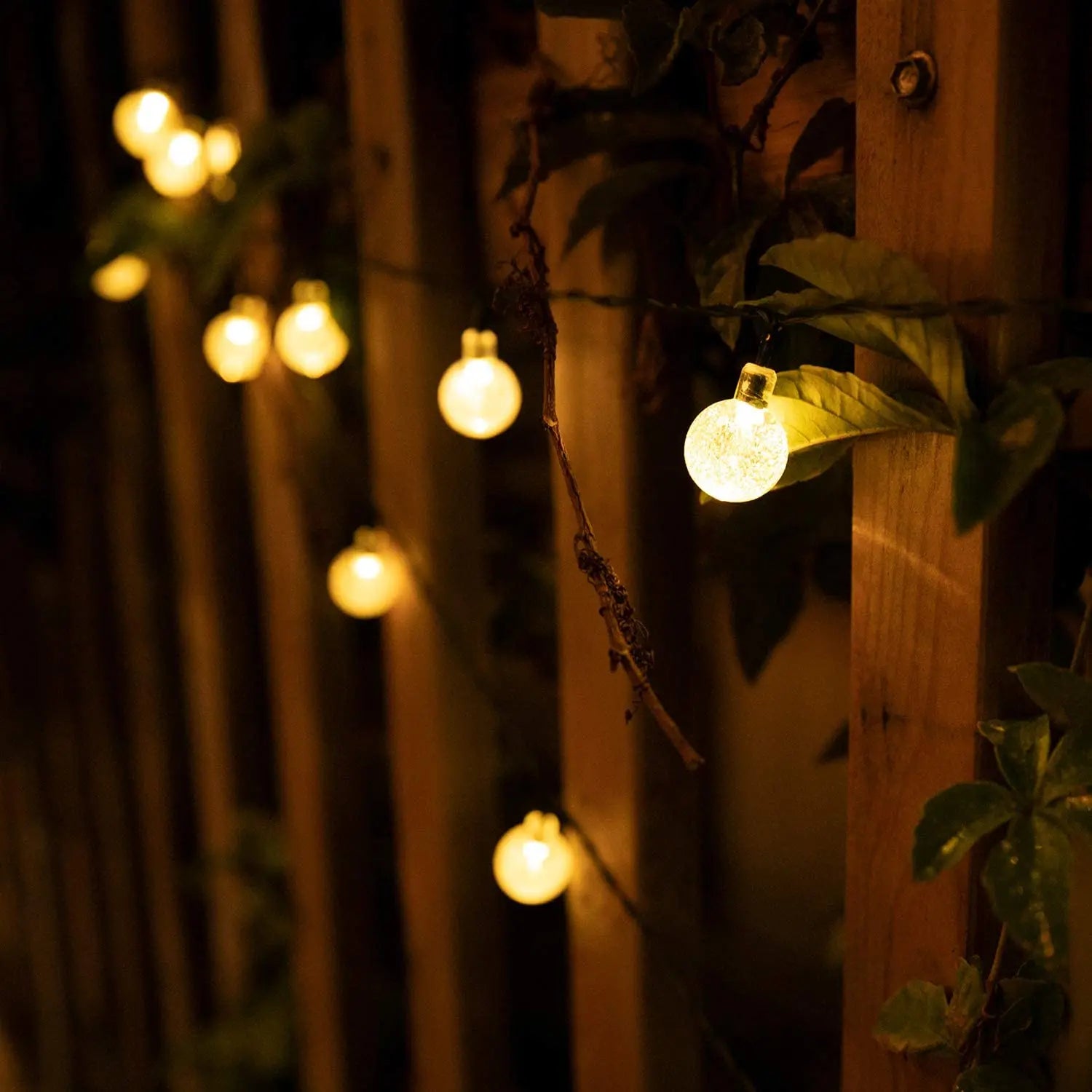 Solar Pavillon Lichterkette – 20/30/50/60 LED, IP65 Wasserdicht, 8 Modi & 800mAh Akku - Strombude.ch Gelb / 5M 20LEDs