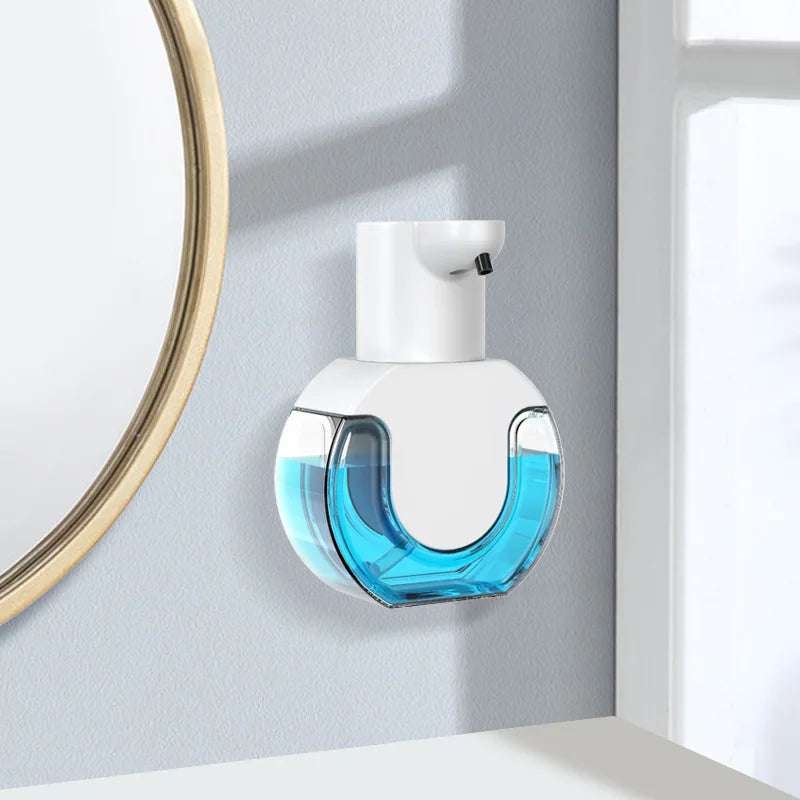 Automatischer Schaumseifenspender mit Infrarot-Sensor – USB-aufladbar, IPX5 wasserdicht, 4 Dosierstufen, Wand- & Tischmontage - Strombude.ch Default Title