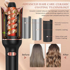 Automatischer Lockenstab - Keramik Rotating Air Curler Magic Hair Styler