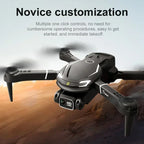8K HD RC Drohne mit 50X Zoom, 45 Min Flugzeit & 720° Hindernisvermeidung – WLAN-FPV, Gestensteuerung - Strombude.ch Grau