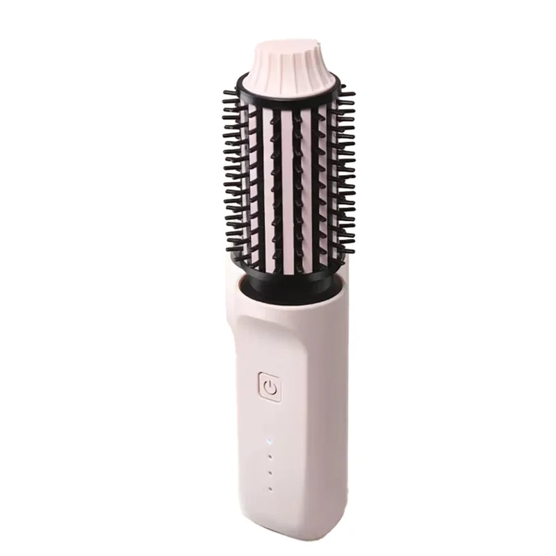 Elektrischer Haarkamm - 2-in-1 Glätten & Locken für lockiges Haar