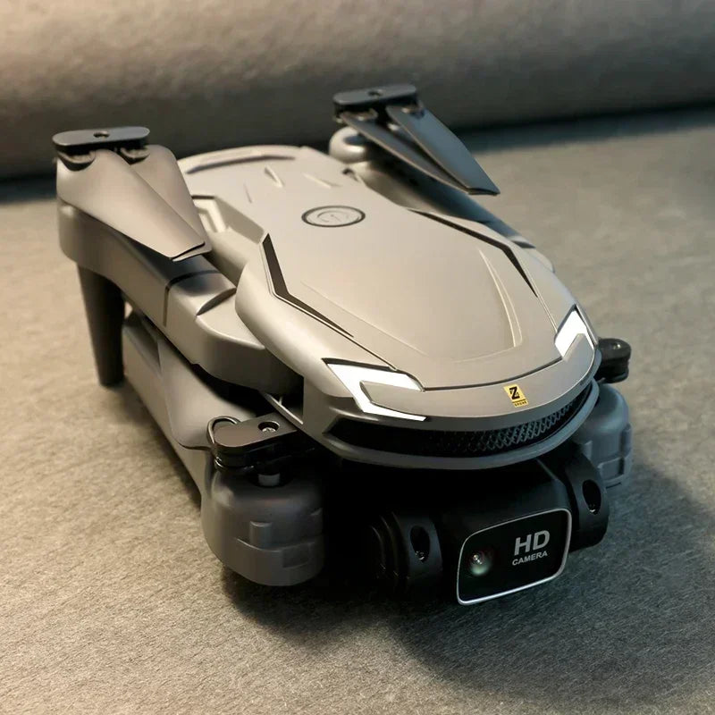 8K HD RC Drohne mit 50X Zoom, 45 Min Flugzeit & 720° Hindernisvermeidung – WLAN-FPV, Gestensteuerung - Strombude.ch Grau