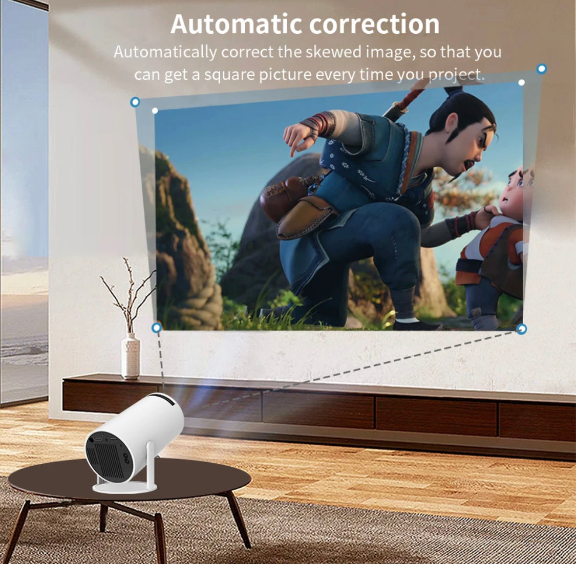 Smart HD Projektor - Kinoerlebnis für Zuhause
